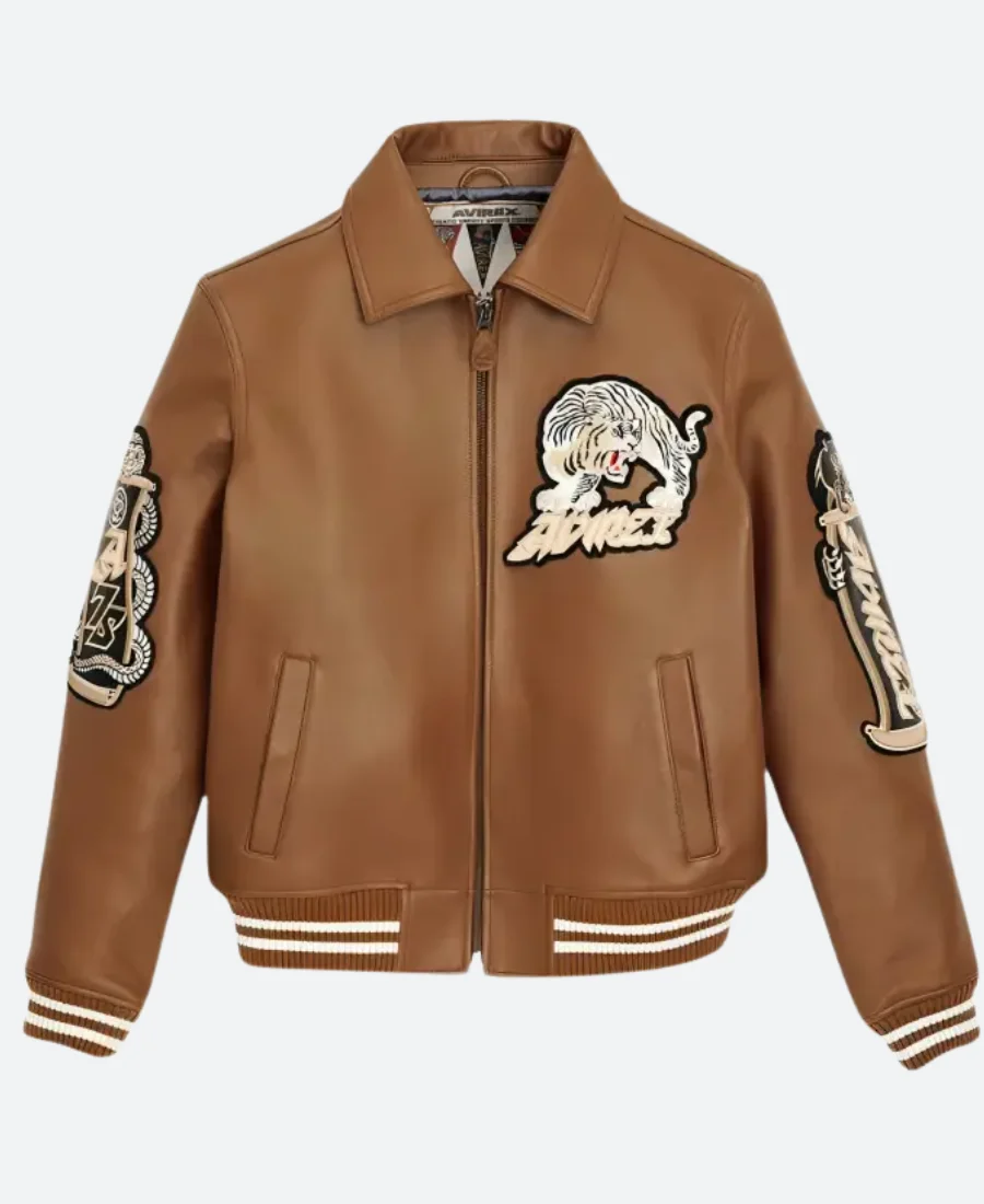 AVIREX X Speed Tiger A2 Leather Jacket