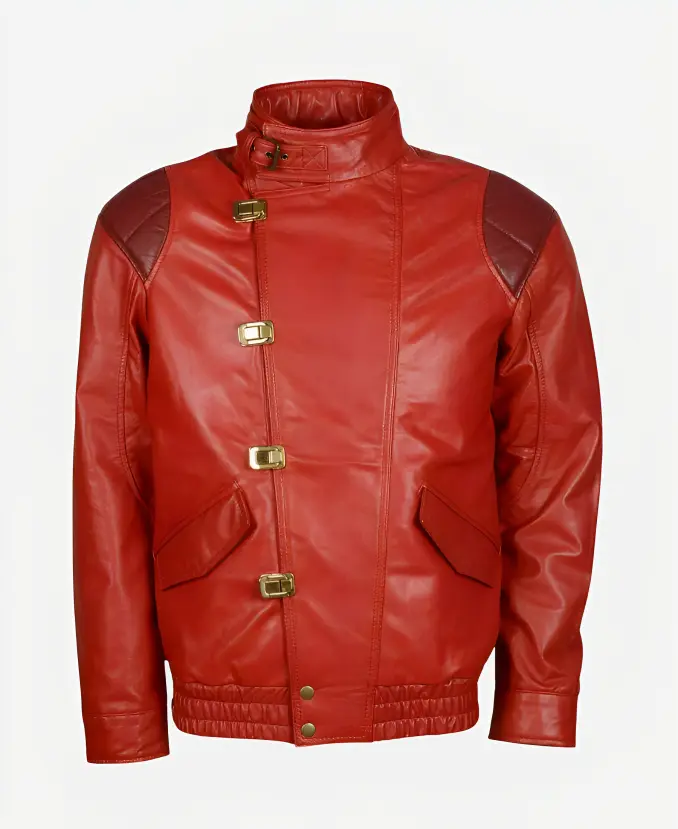 Akira Kaneda Red Leather Jacket