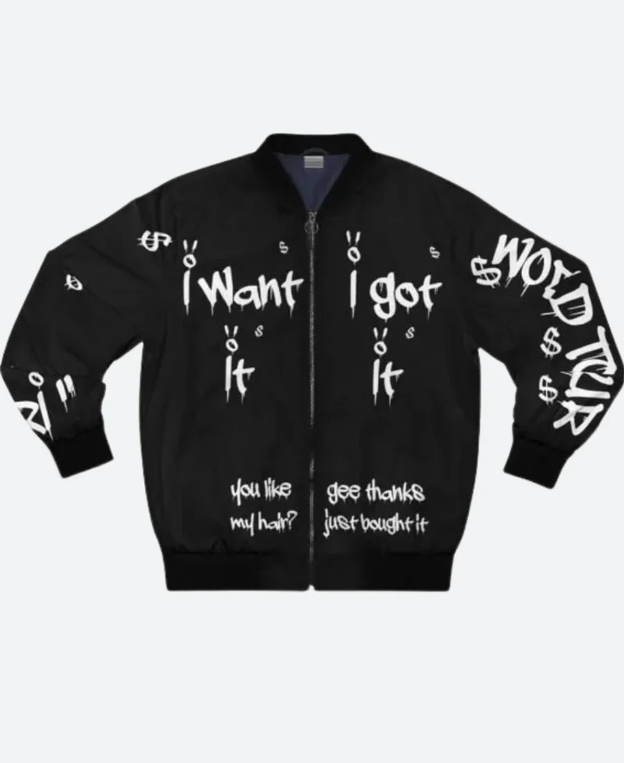 Ariana Grande World Tour 7 Rings Jacket