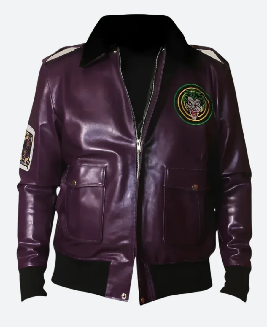 Batman Joker Goon Leather Jacket