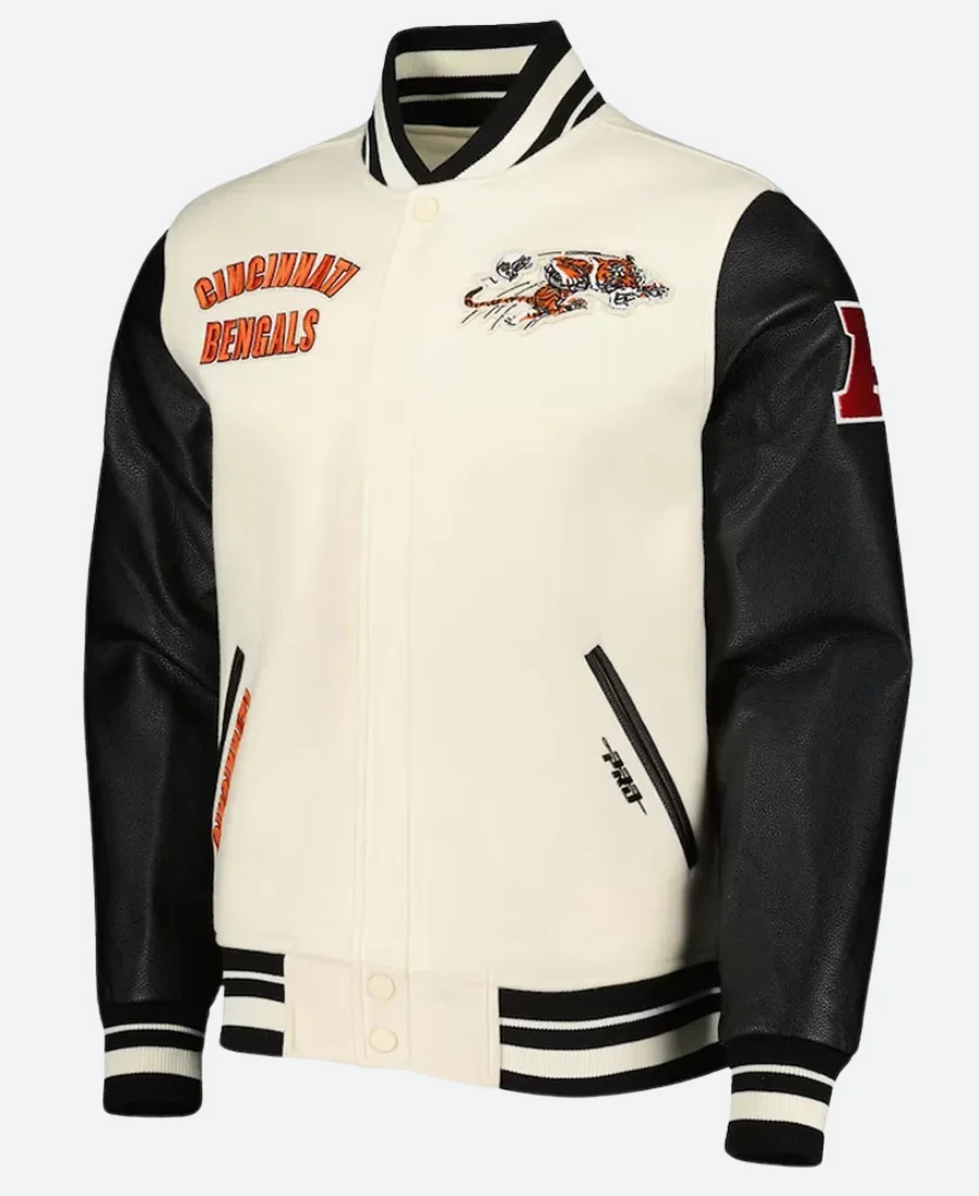Cincinnati Bengals Letterman Varsity Jacket