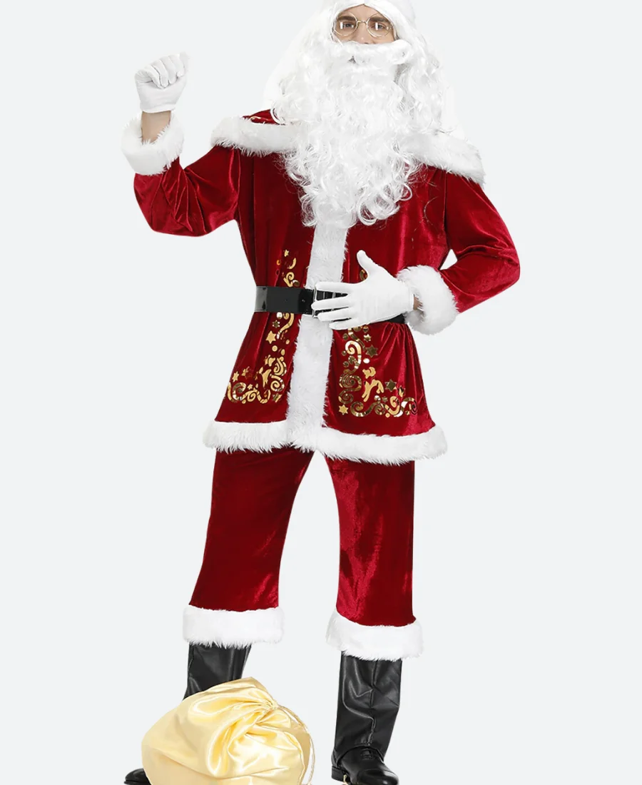 Women Santa Claus Christmas Cosplay Costume