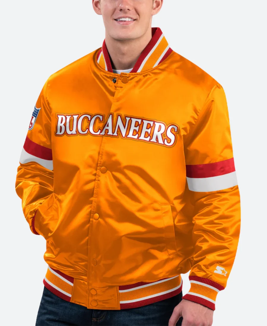 Tampa Bay Buccaneers Home Game Varsity Jacket