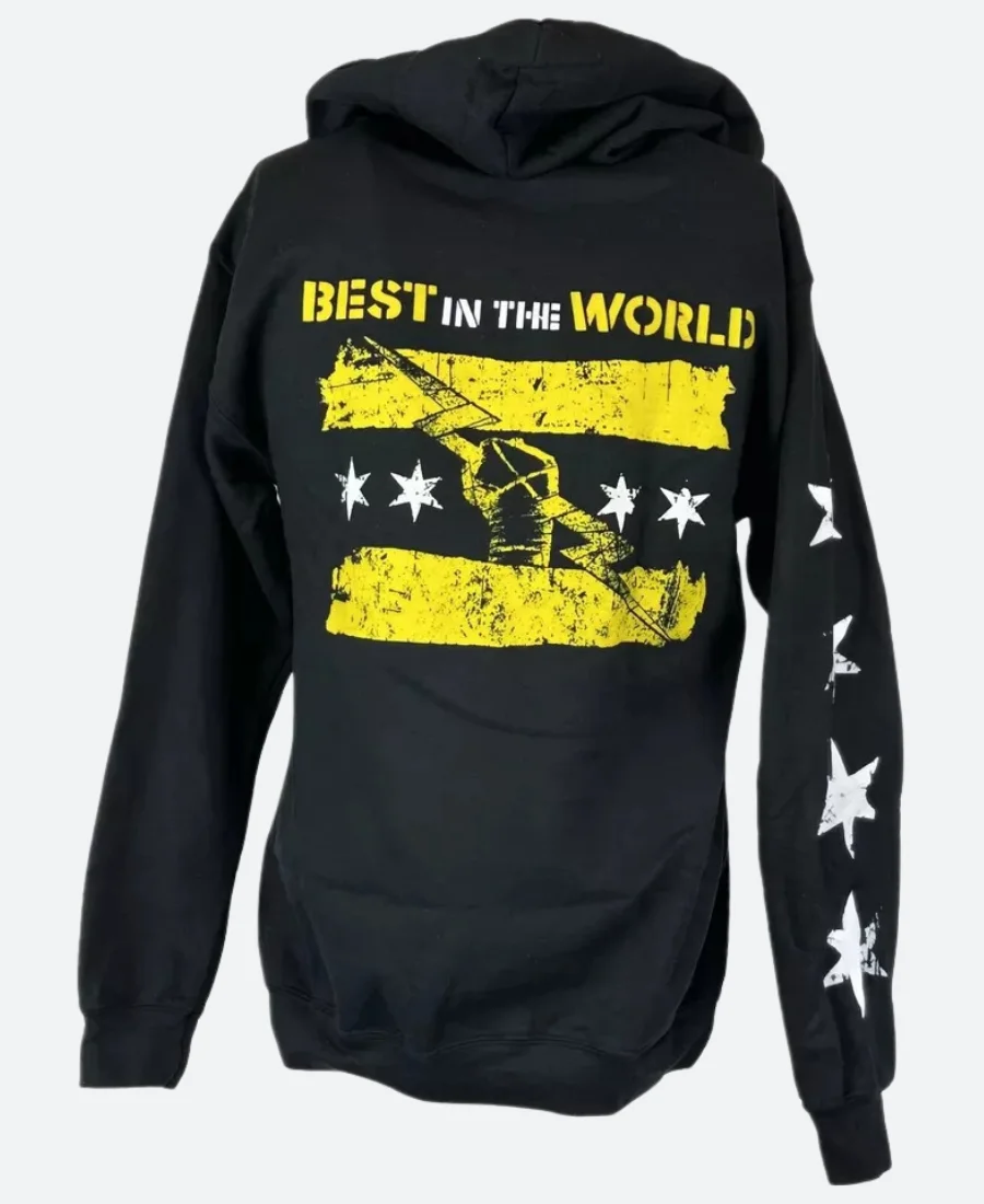 WWE CM Punk GTS Zipper Hoodie