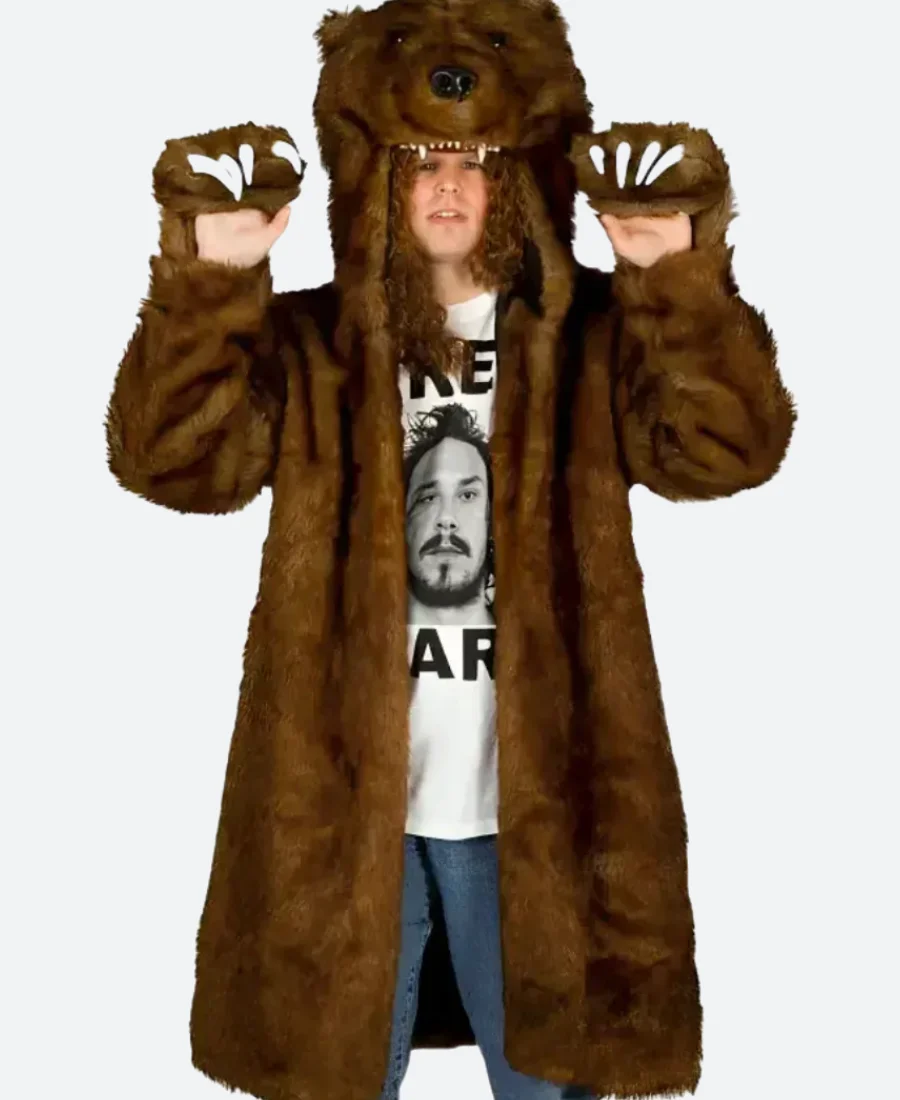 Workaholics Bear Hooded Coat