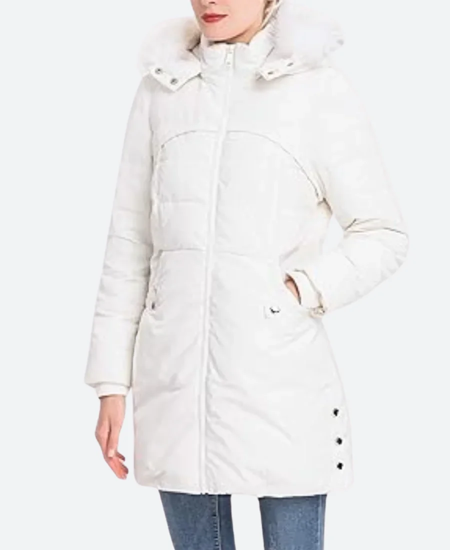 There Something In The Barn Carol Nordheim Hooded Parka Jacket